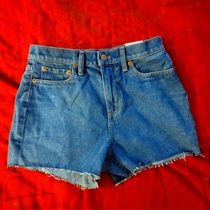 PINK denim shorts
